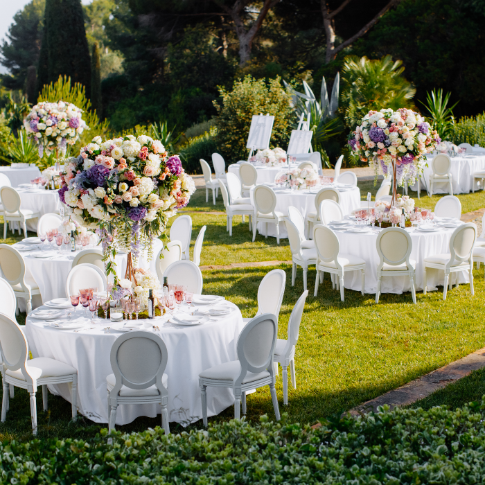 Réception Dîner Mariage Événement Fleurs Bouquets