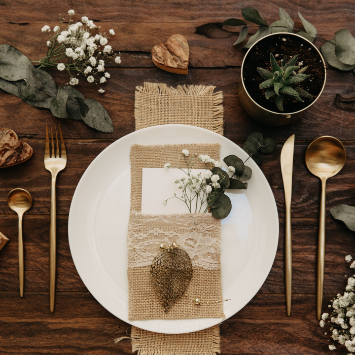 Mise en scène Mariage Événement Table Dîner